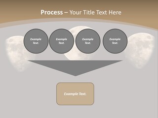 Dawn Moon Astronomy PowerPoint Template