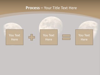 Dawn Moon Astronomy PowerPoint Template