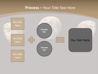 Dawn Moon Astronomy PowerPoint Template