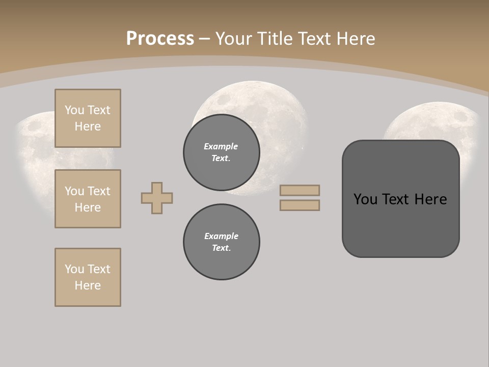 Dawn Moon Astronomy PowerPoint Template