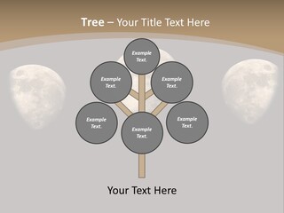 Dawn Moon Astronomy PowerPoint Template