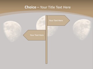 Dawn Moon Astronomy PowerPoint Template
