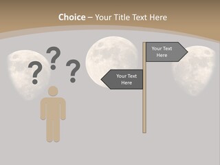 Dawn Moon Astronomy PowerPoint Template
