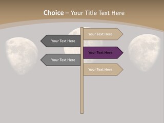 Dawn Moon Astronomy PowerPoint Template