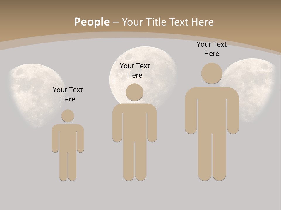 Dawn Moon Astronomy PowerPoint Template