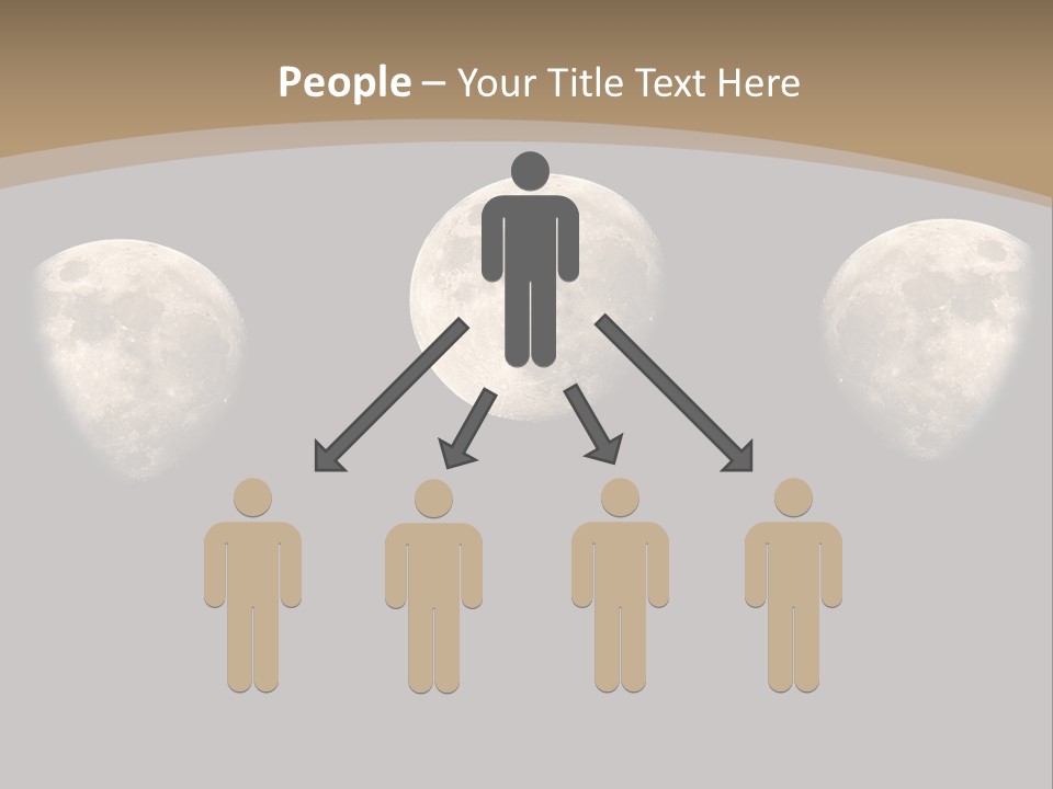Dawn Moon Astronomy PowerPoint Template