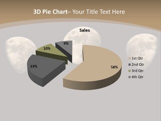 Dawn Moon Astronomy PowerPoint Template