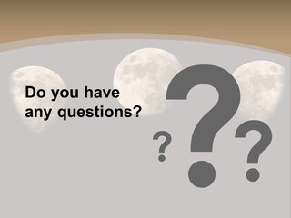 Dawn Moon Astronomy PowerPoint Template