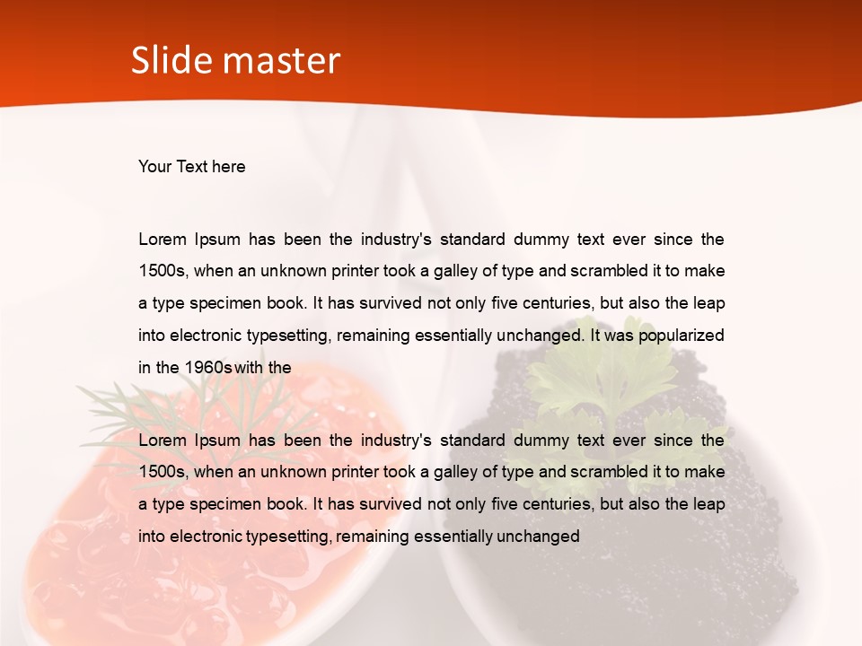 Salted Luxury Two PowerPoint Template