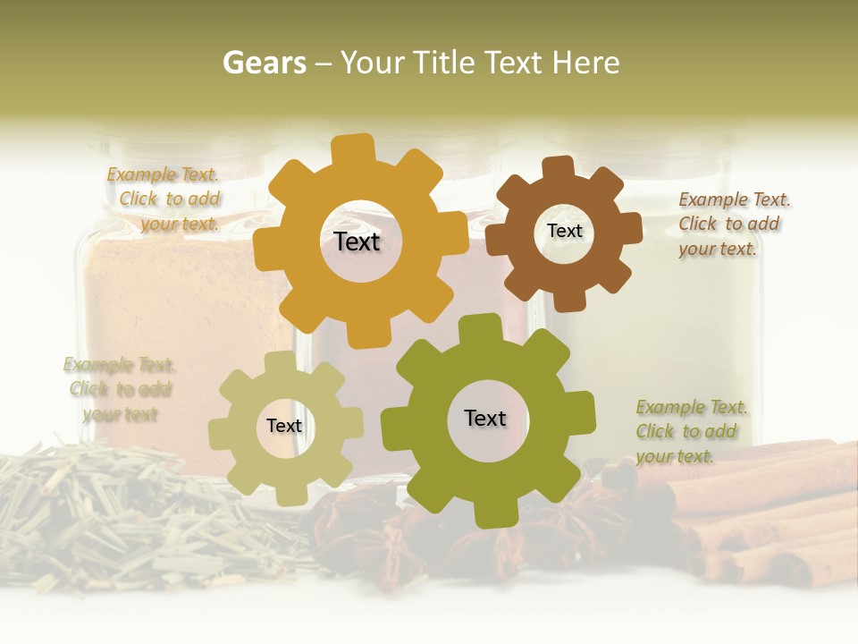 Supper Green Cayenne PowerPoint Template