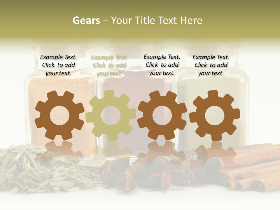 Supper Green Cayenne PowerPoint Template