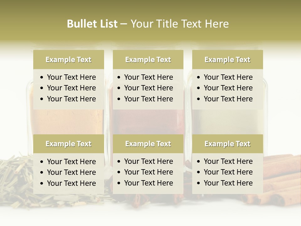 Supper Green Cayenne PowerPoint Template