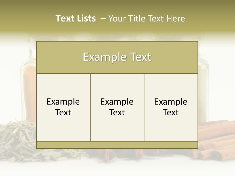 Supper Green Cayenne PowerPoint Template