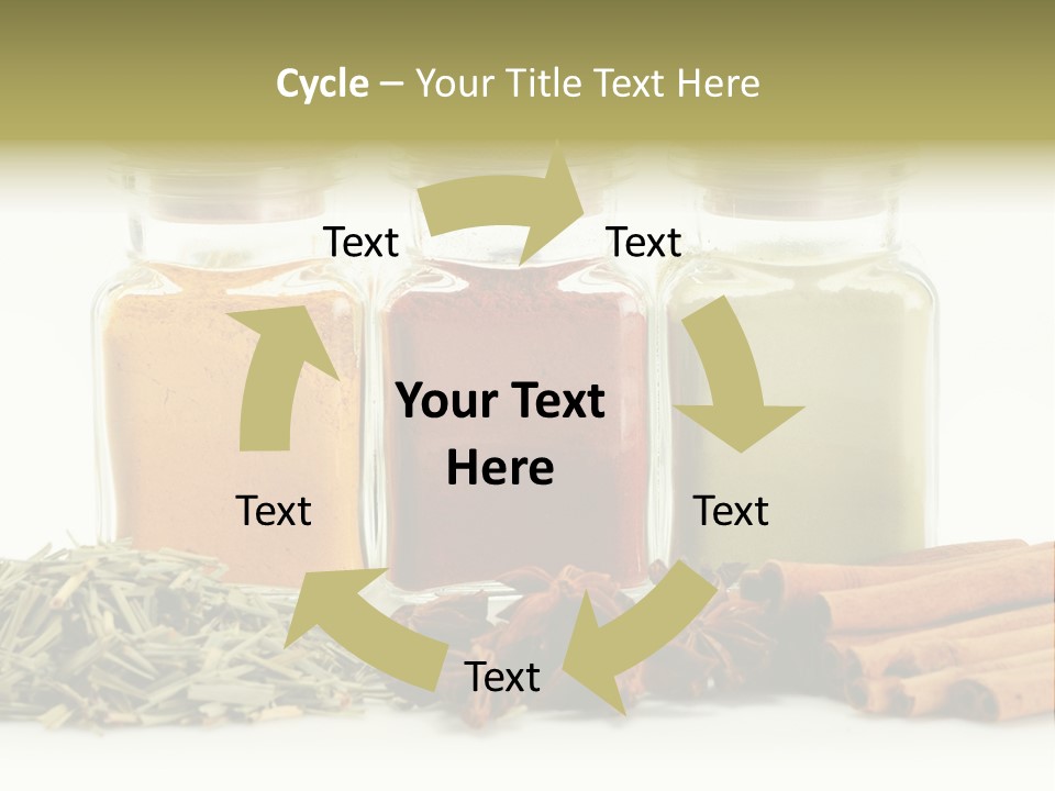 Supper Green Cayenne PowerPoint Template