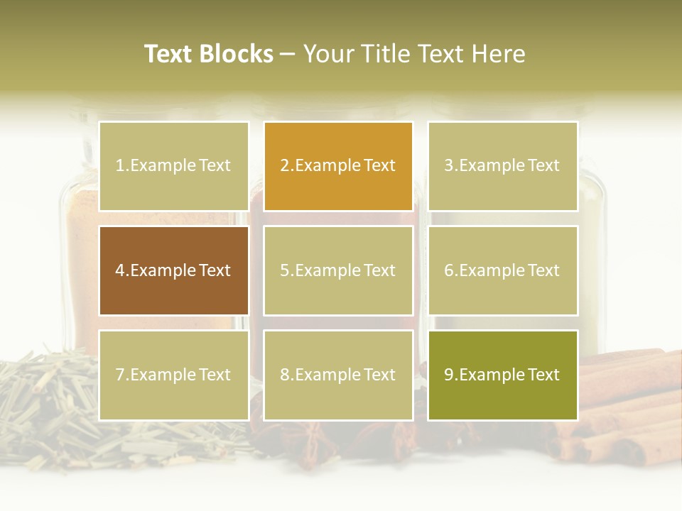 Supper Green Cayenne PowerPoint Template