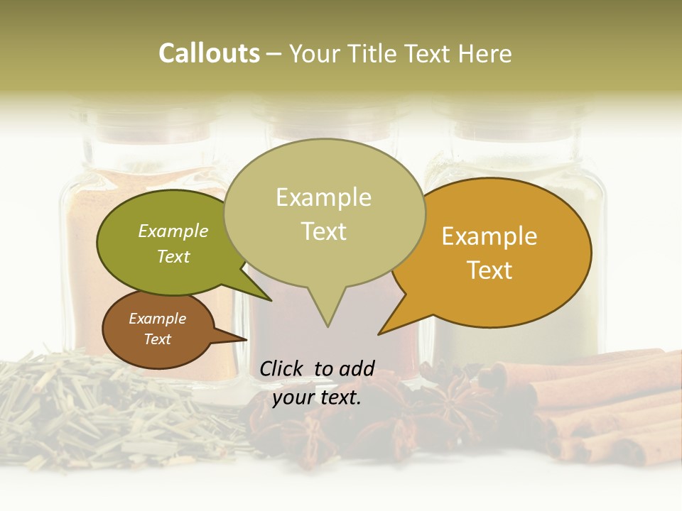 Supper Green Cayenne PowerPoint Template