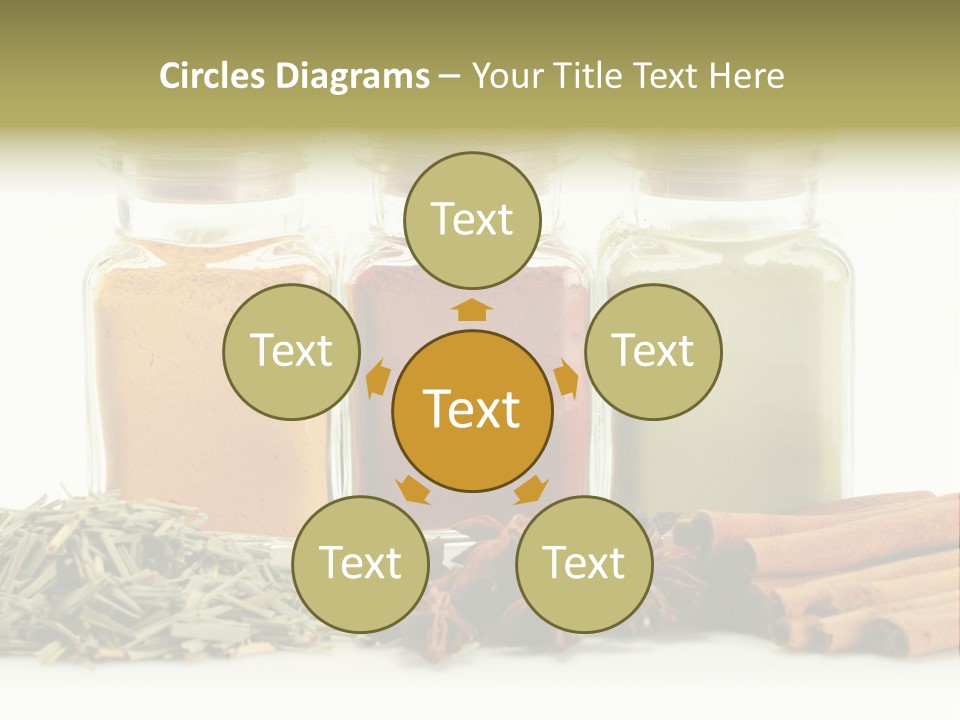 Supper Green Cayenne PowerPoint Template