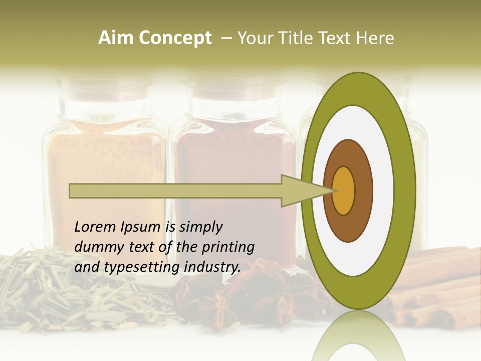 Supper Green Cayenne PowerPoint Template