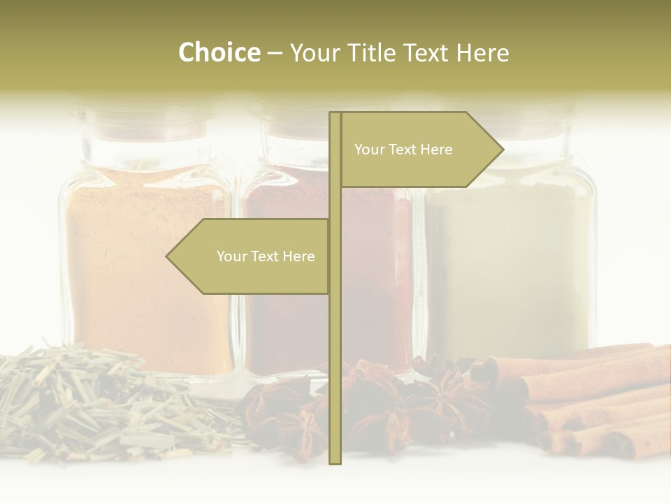 Supper Green Cayenne PowerPoint Template