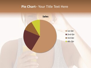 Diet White Lifestyle PowerPoint Template