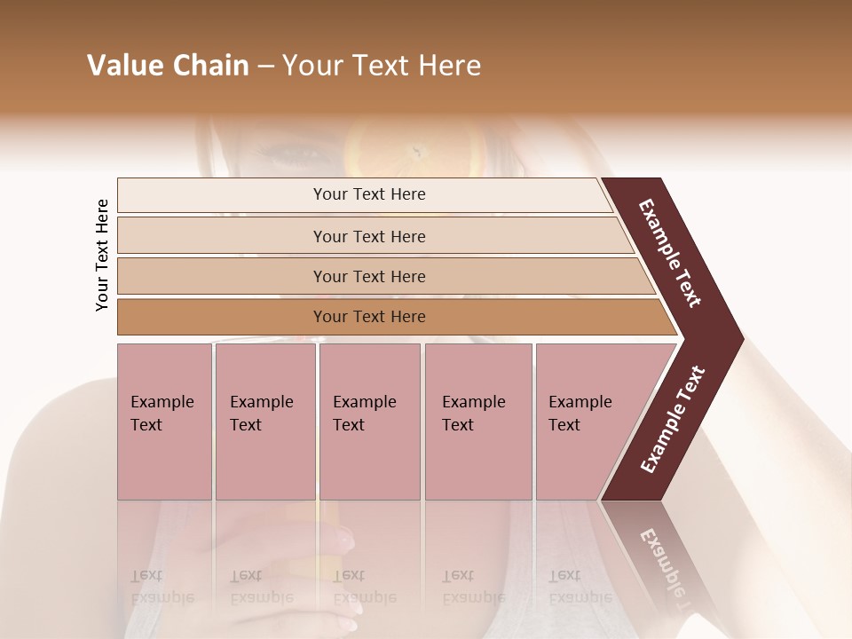 Diet White Lifestyle PowerPoint Template