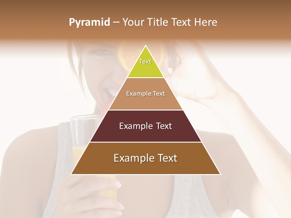 Diet White Lifestyle PowerPoint Template
