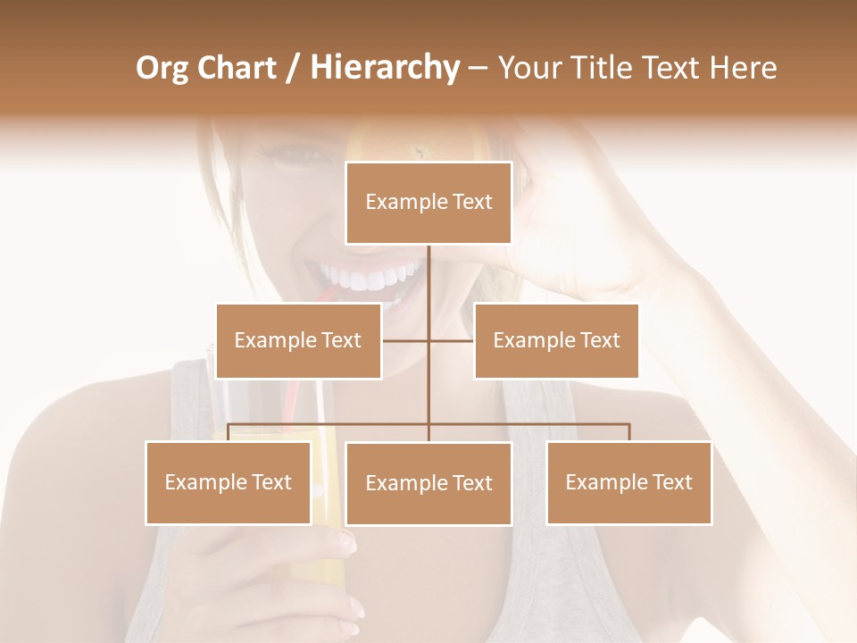 Diet White Lifestyle PowerPoint Template