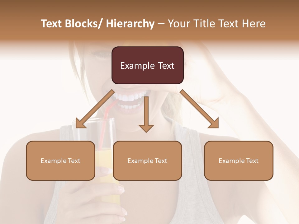 Diet White Lifestyle PowerPoint Template