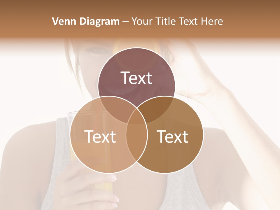 Diet White Lifestyle PowerPoint Template