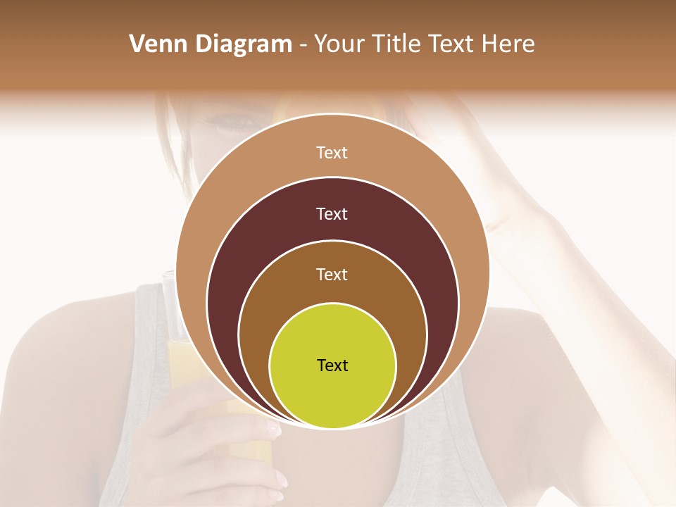 Diet White Lifestyle PowerPoint Template