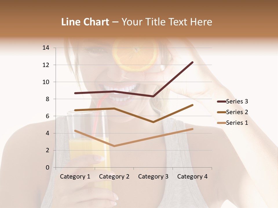 Diet White Lifestyle PowerPoint Template