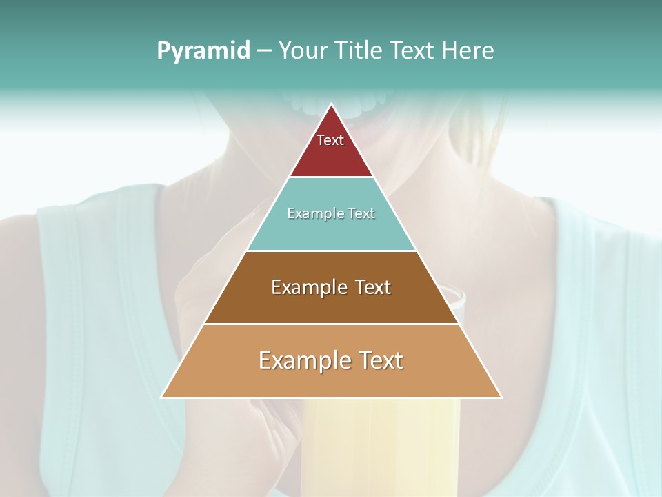 Caucasian Nutrition White PowerPoint Template