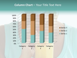 Caucasian Nutrition White PowerPoint Template