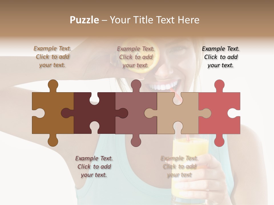 Happy Person Smile PowerPoint Template