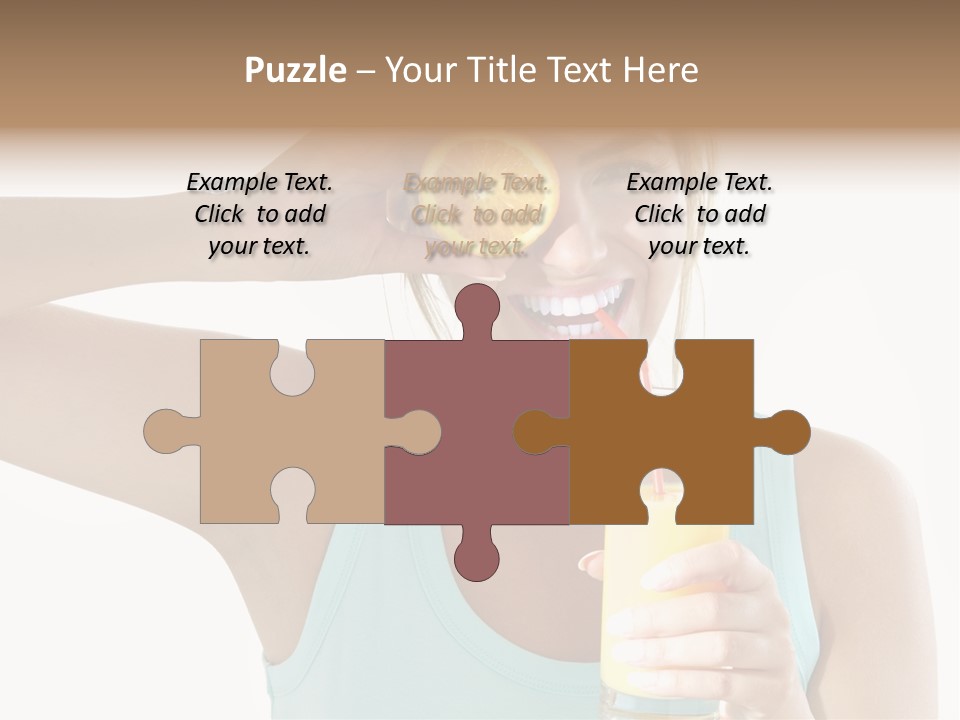 Happy Person Smile PowerPoint Template