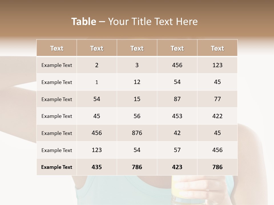 Happy Person Smile PowerPoint Template