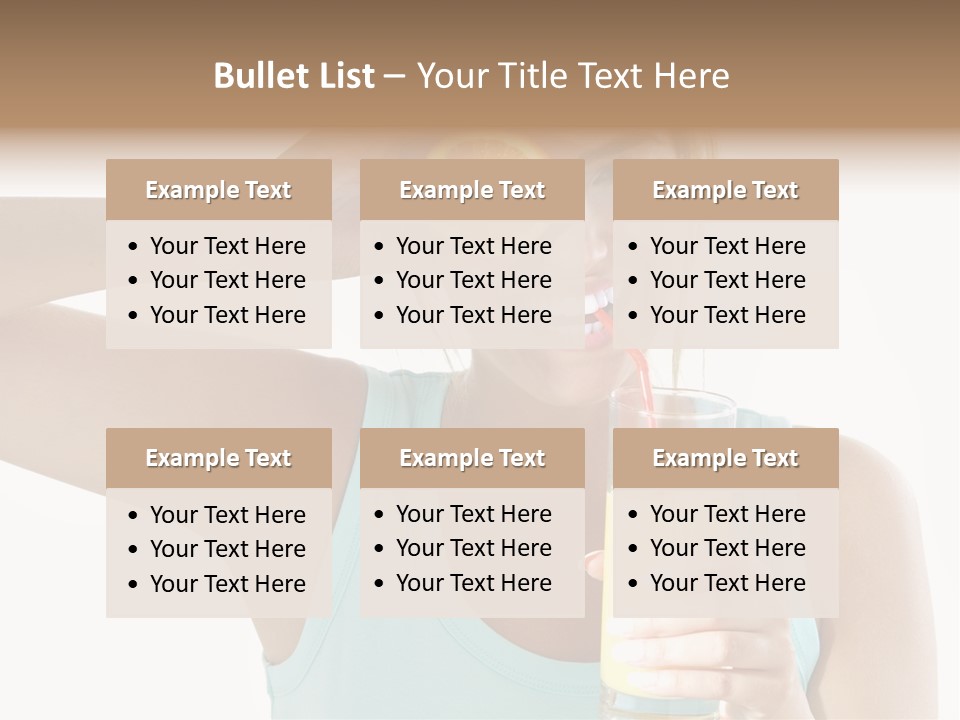 Happy Person Smile PowerPoint Template