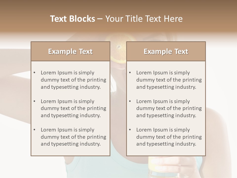 Happy Person Smile PowerPoint Template