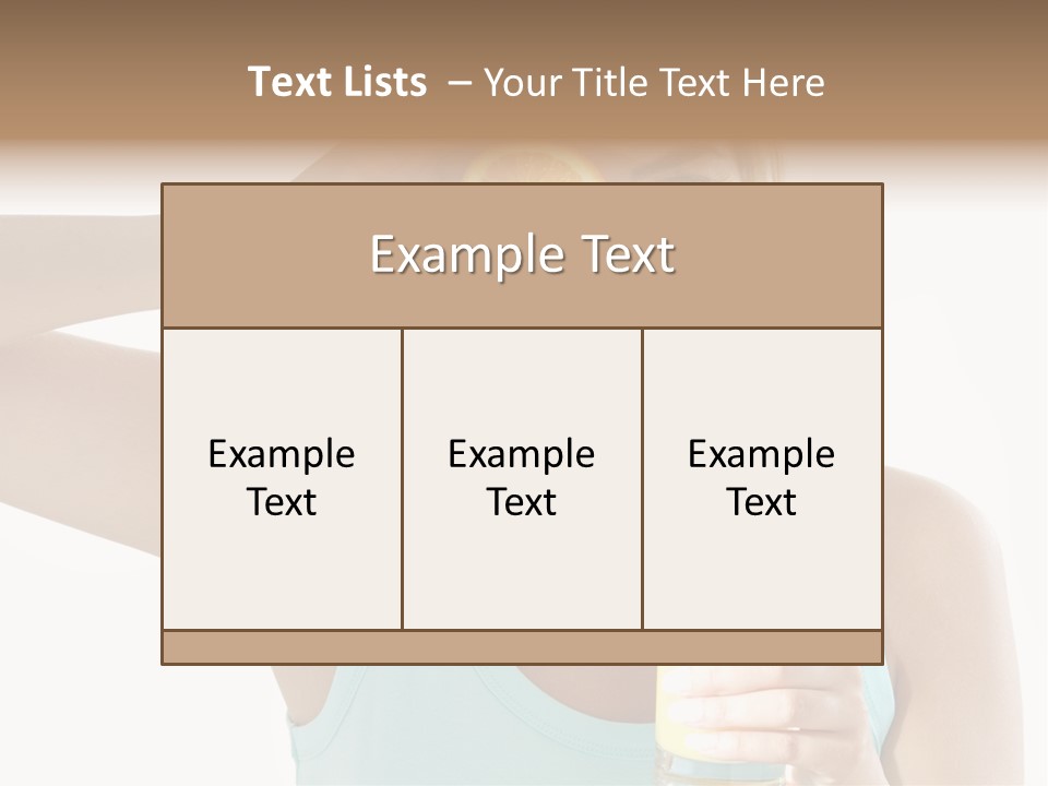 Happy Person Smile PowerPoint Template