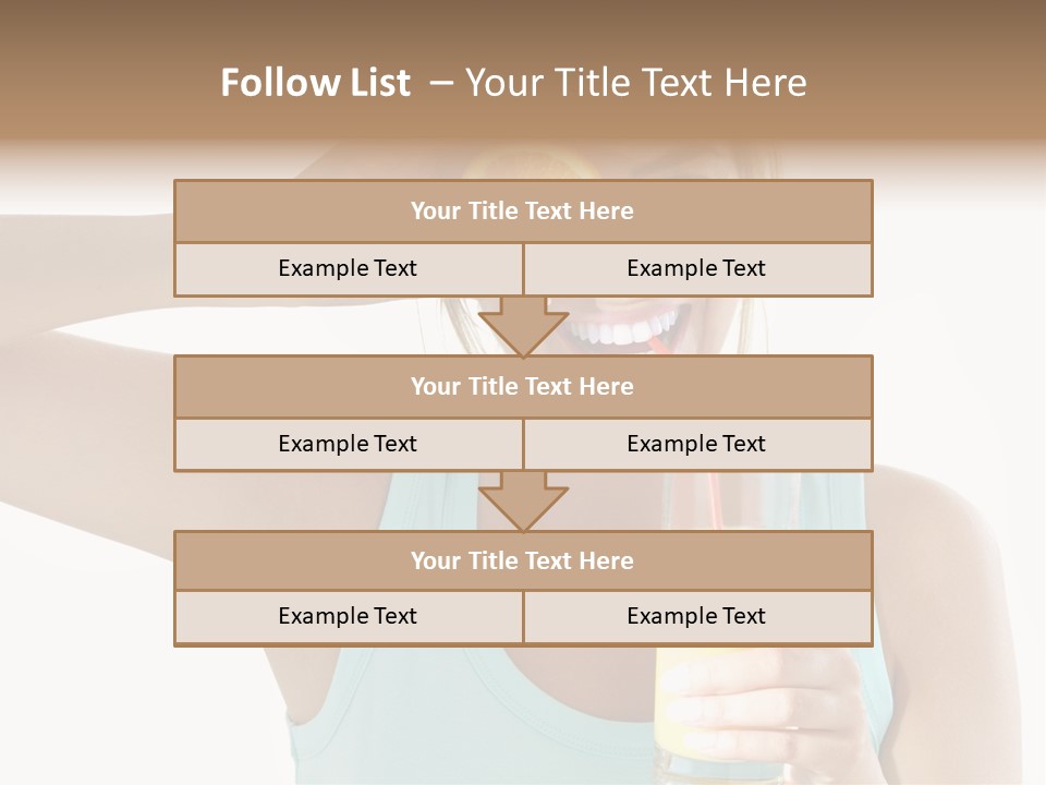 Happy Person Smile PowerPoint Template