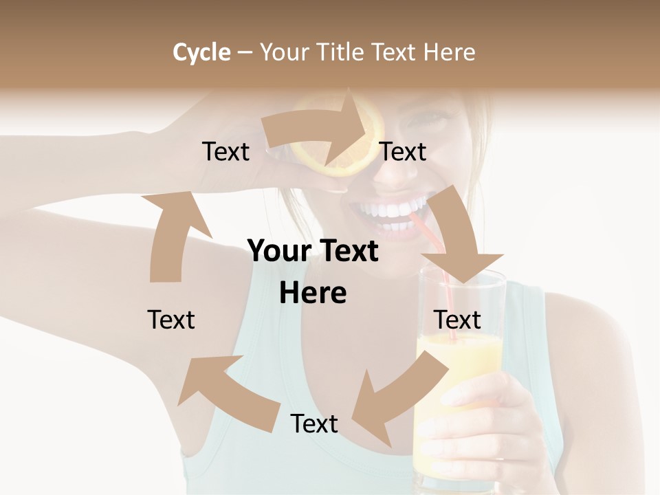 Happy Person Smile PowerPoint Template