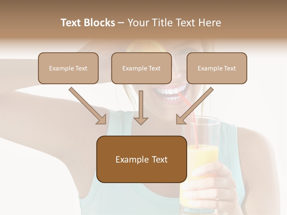 Happy Person Smile PowerPoint Template
