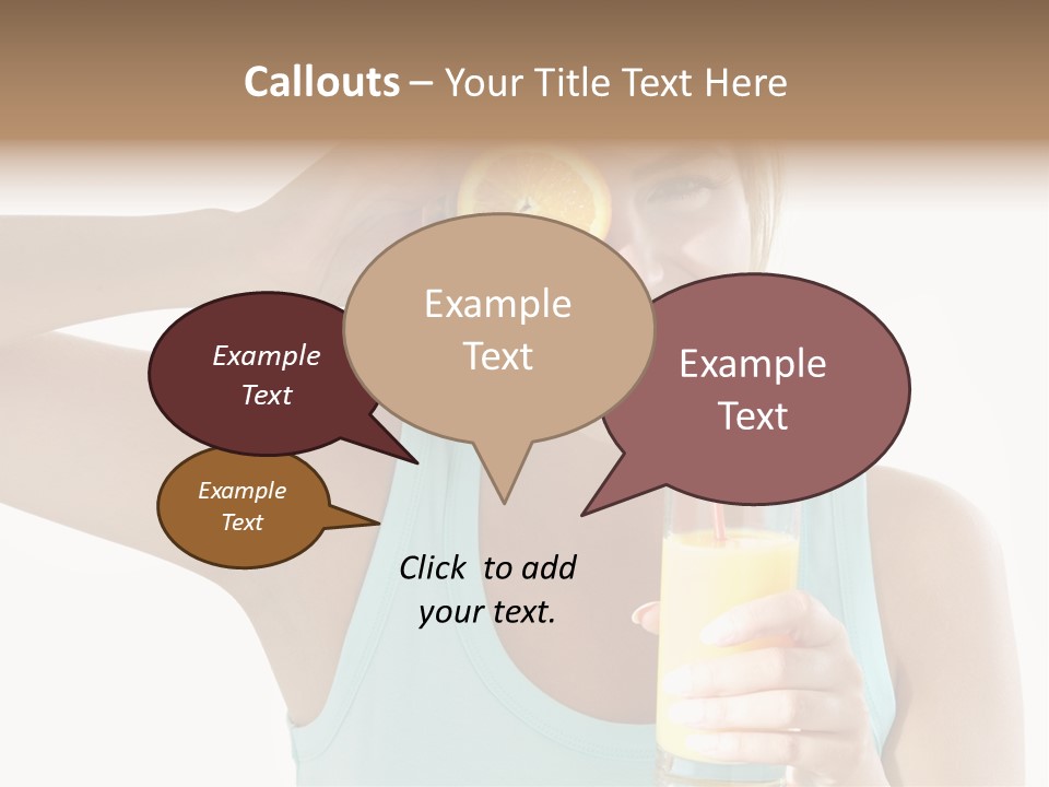 Happy Person Smile PowerPoint Template