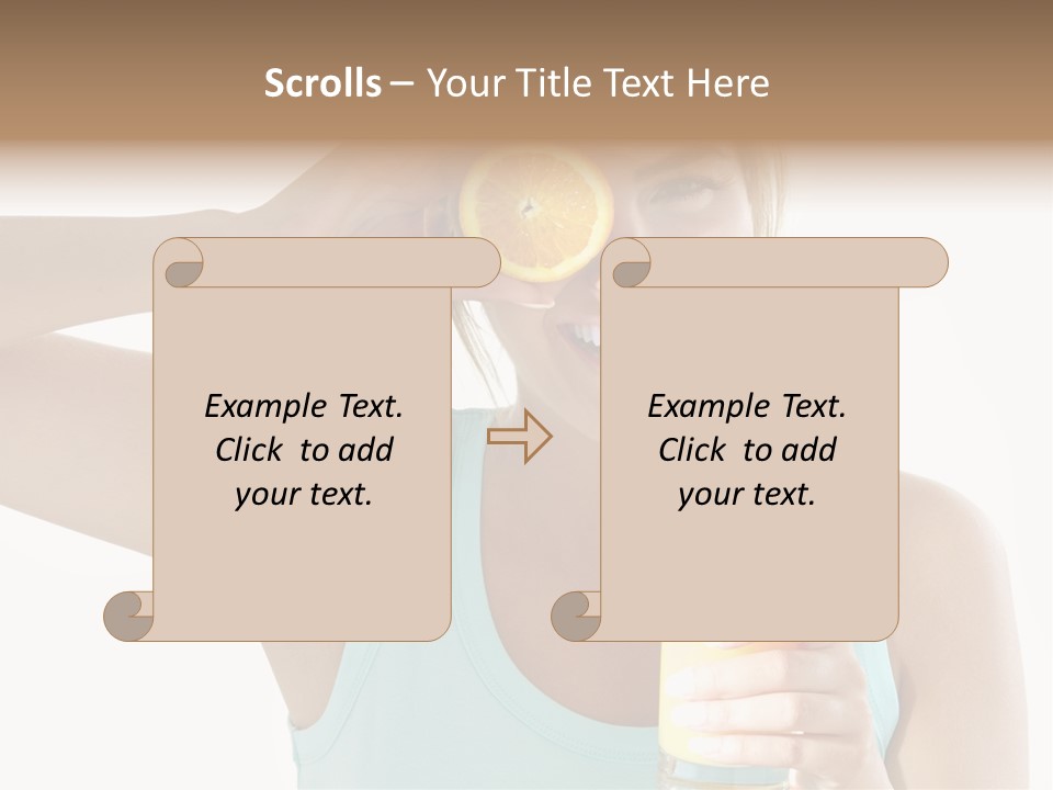 Happy Person Smile PowerPoint Template