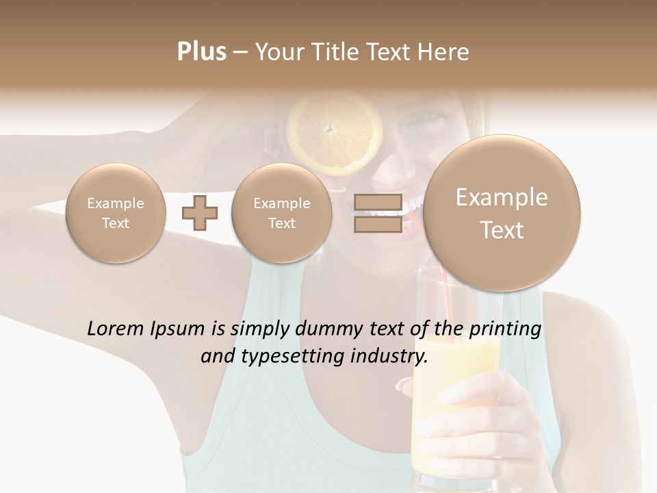 Happy Person Smile PowerPoint Template