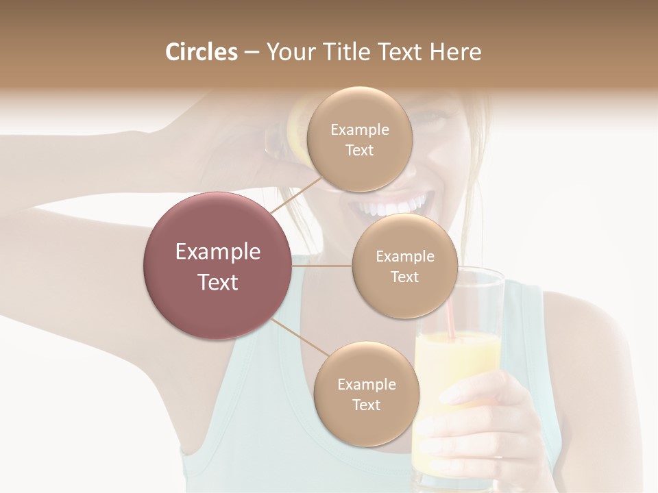 Happy Person Smile PowerPoint Template