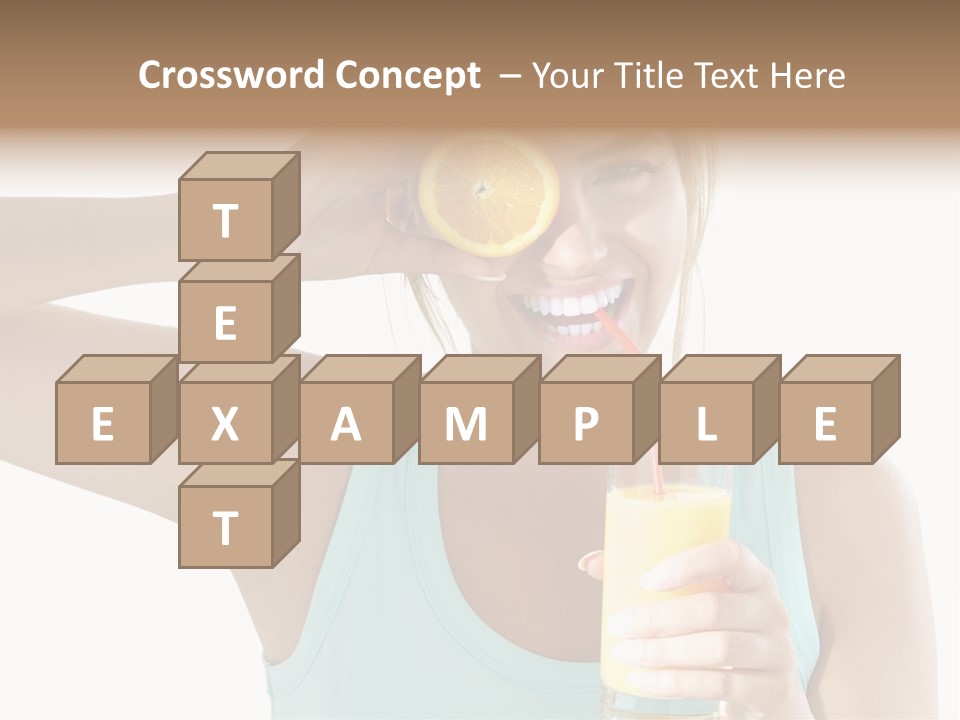 Happy Person Smile PowerPoint Template