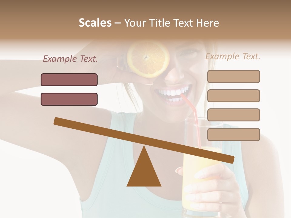 Happy Person Smile PowerPoint Template