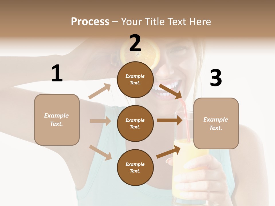 Happy Person Smile PowerPoint Template