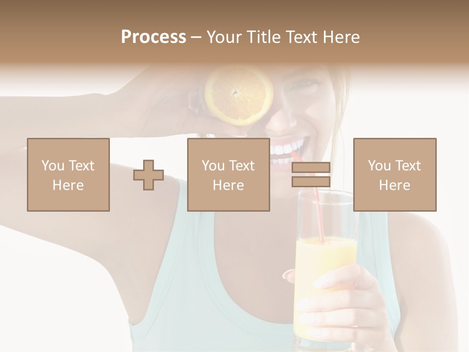 Happy Person Smile PowerPoint Template